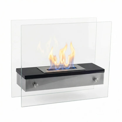 ScandiFlames Merton Freestanding Tabletop Bioethanol Fireplace