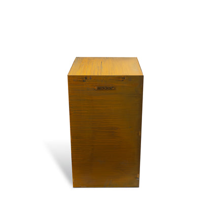 MOODZ Fire Bowl Base – Rusty Brown, Outdoor Garden & Patio Feature