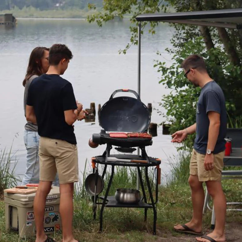 O GRILL 500 Black Portable Gas BBQ | Compact Outdoor Grill