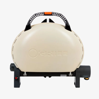 O GRILL 500 Cream Portable Gas BBQ | Compact Outdoor Grill