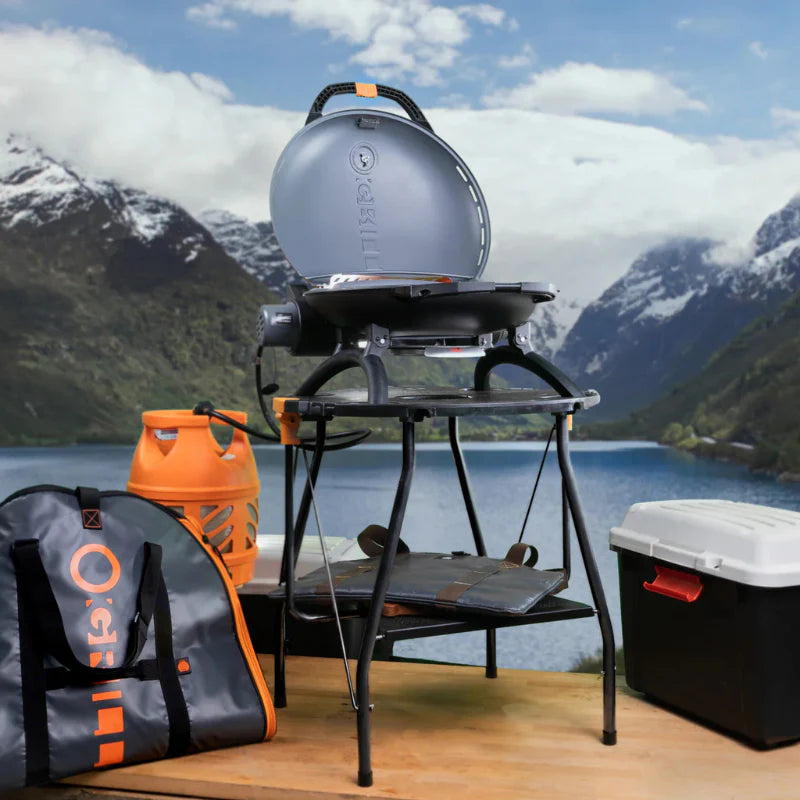 O-Dock Table — Foldable Outdoor Workstation for O-GRILL BBQs