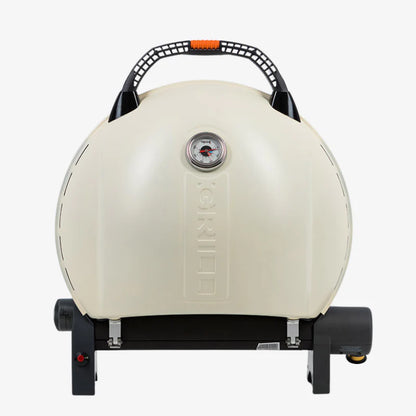 O GRILL 900 Portable Gas BBQ | Family-Sized Outdoor Grill -Cream