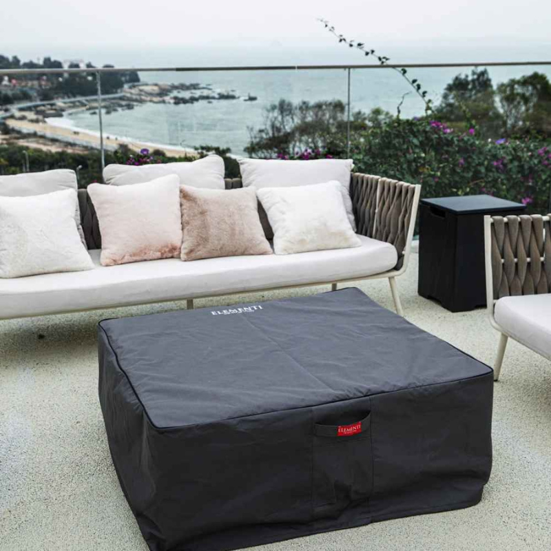 Roraima Fire Table - Slate Black