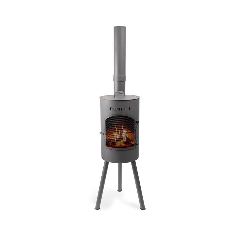 BonFeu, BonGiano SP, Outdoor Fireplace, Black