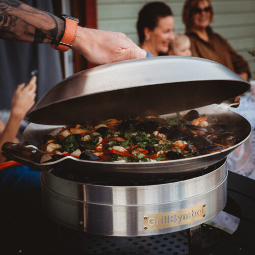 GrillSymbol PRO 450 CAT Cataplana Set Outdoor Gas Cooker 45 cm