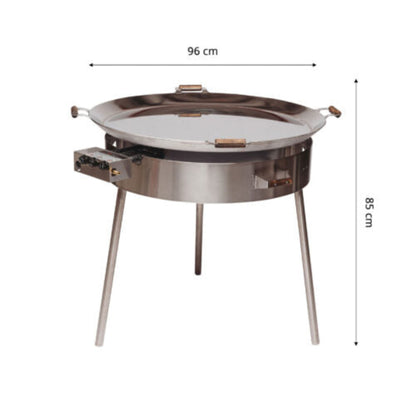 GrillSymbol PRO 960 Inox 96cm Stainless Steel Catering Paella Set