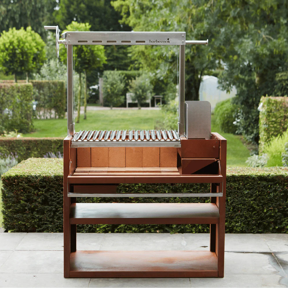 Barbecook Pedro Asado Grill – Corten Steel Outdoor BBQ | Authentic Asado
