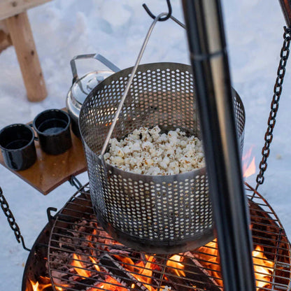 Espegard Popcorn Kettle – Fun Outdoor Fire Cooking