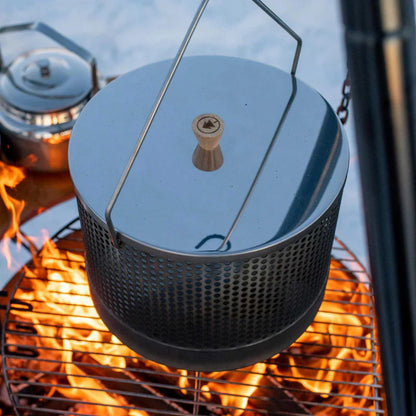 Espegard Popcorn Kettle – Fun Outdoor Fire Cooking