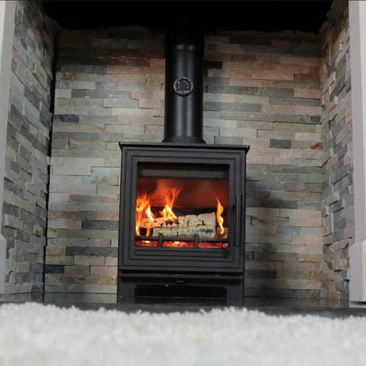 Woodford Pankhurst Small 4.1kW Wood Burning Stove DEFRA (Pankhurst Small)