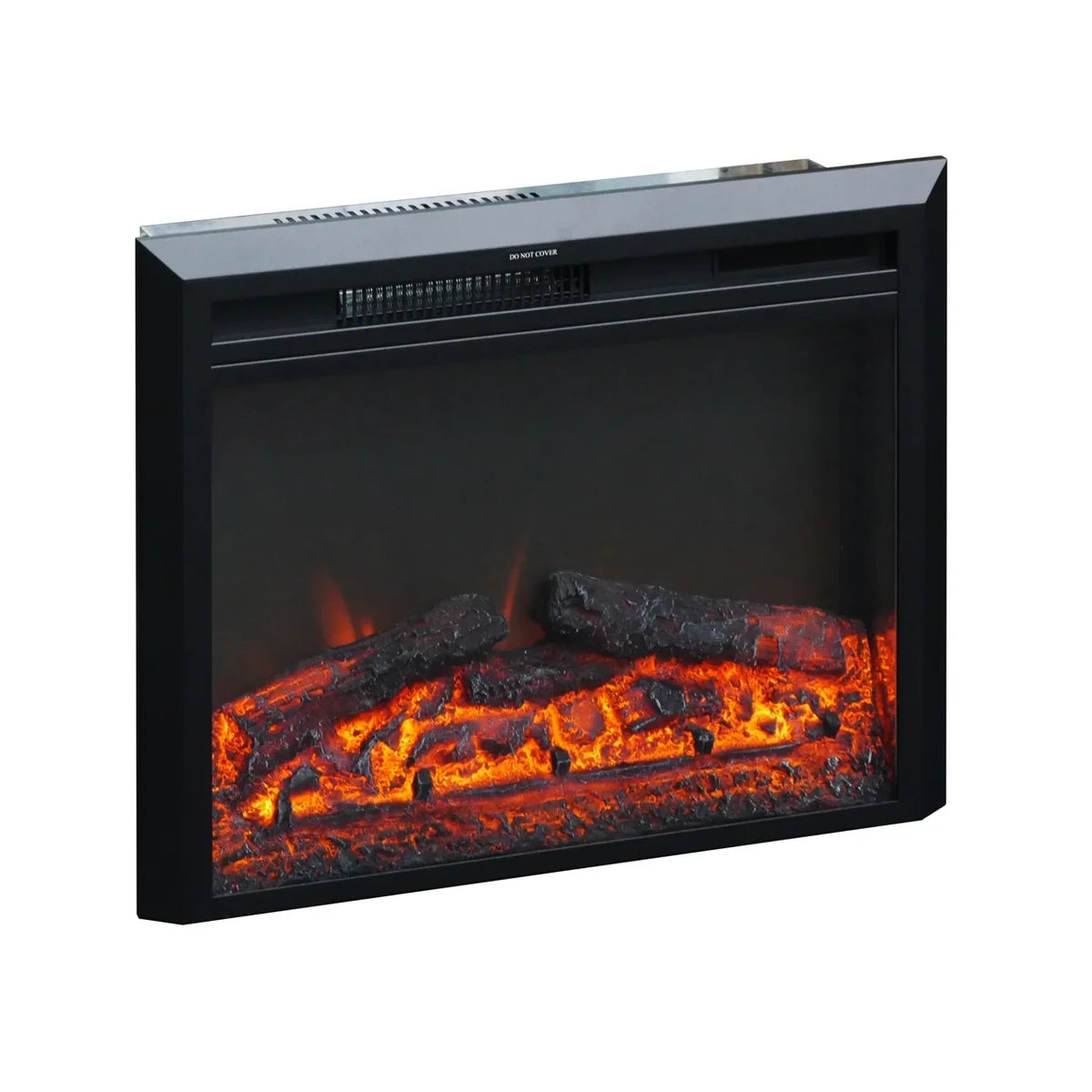 Pyrope Electric Fireplace Insert 65 cm Black