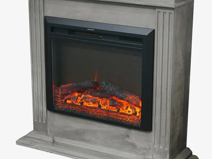 Pyrope Electric Fireplace Insert 65 cm Black