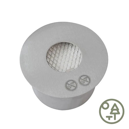 ScandiFlames Round Outdoor 0.9L Bioethanol Burner, 15cm Steel