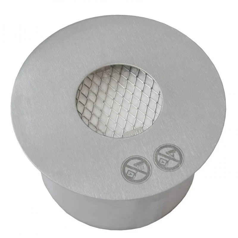 ScandiFlames Round Outdoor 0.9L Bioethanol Burner, 15cm Steel