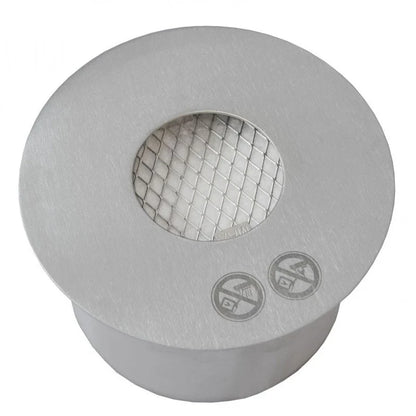 ScandiFlames Round Outdoor 0.9L Bioethanol Burner, 15cm Steel
