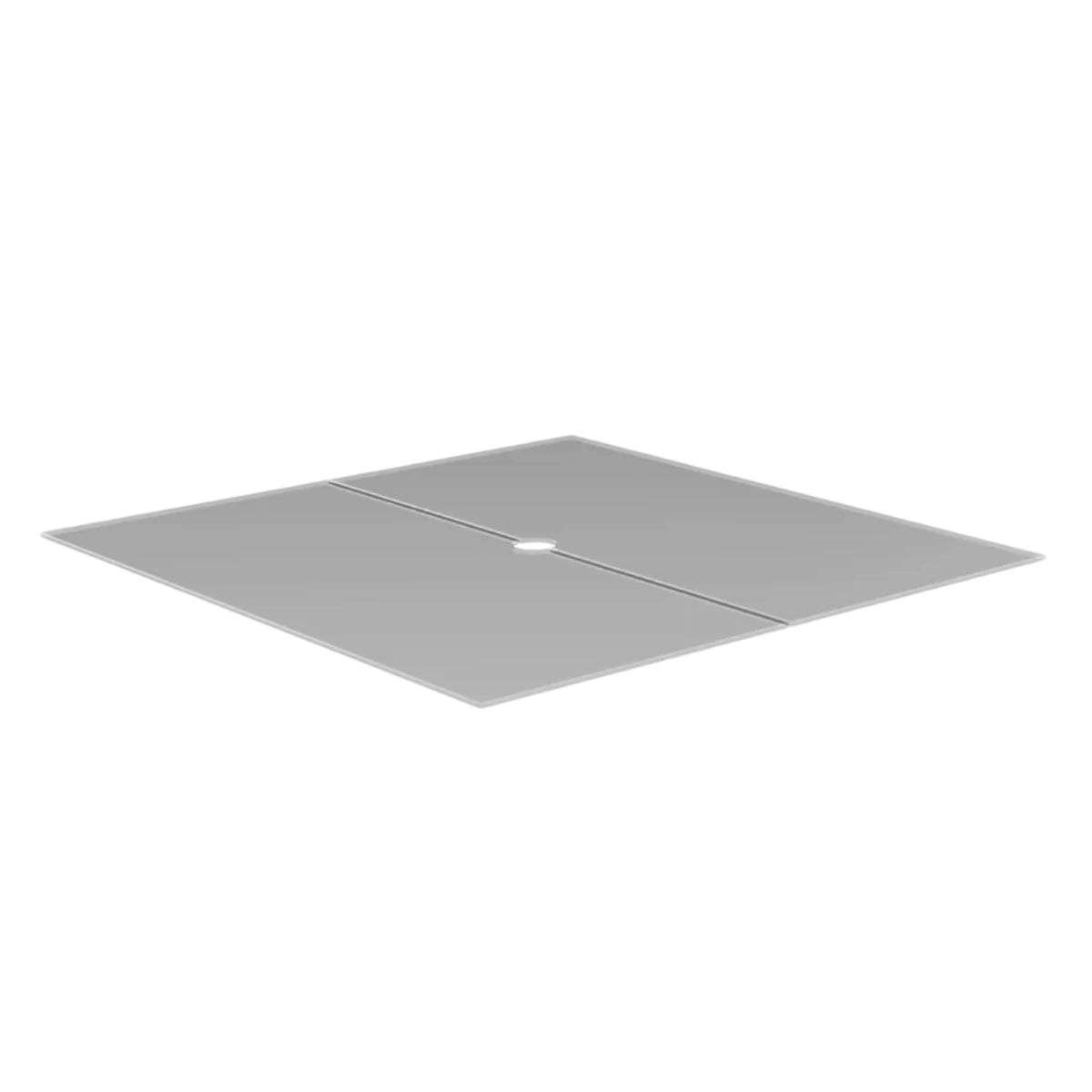 EcoSmart S22 Cover Plate | Smoke Grey Toughened Glass