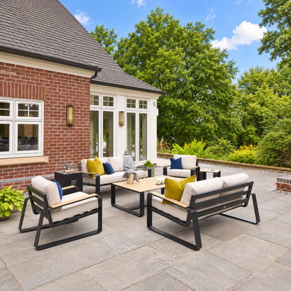 Hex Living Social Set Anthracite Grey | Premium Garden Furniture