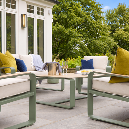 Hex Living Social Set Sage Green | Premium Garden Furniture