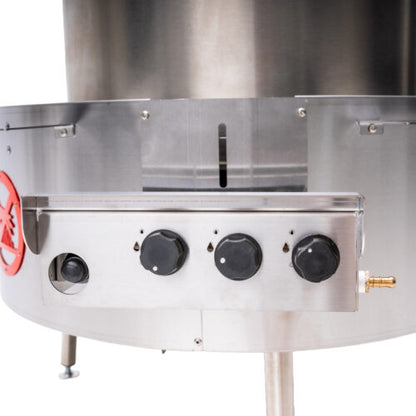 GrillSymbol 160 L Gas Soup Station for Large Scale Catering and Events