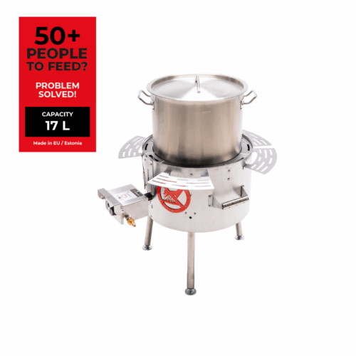 GrillSymbol 17 L Gas Soup Station for Catering and Events