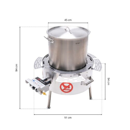 GrillSymbol 70 L Gas Soup Station for Large Scale Catering Events