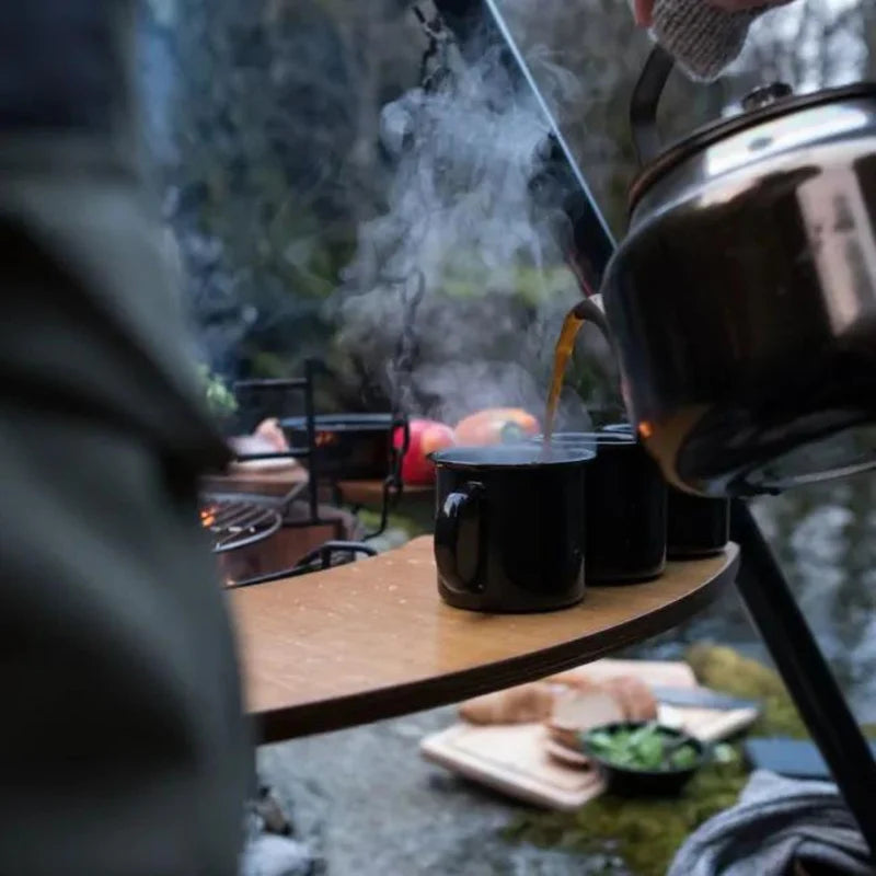 Espegard Fire Pan 60 Side Tables – Practical Outdoor Cooking 🔥