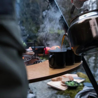 Espegard Fire Pan 60 Side Tables – Practical Outdoor Cooking 🔥