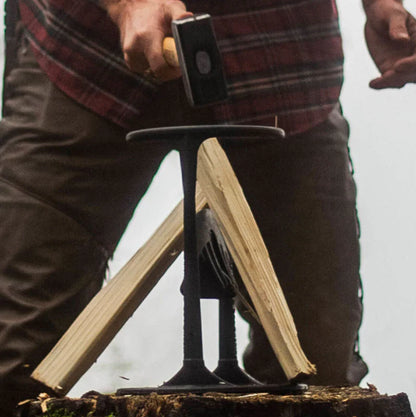 Kindling Cracker Original – Safe Easy Firewood Splitter | Cast Iron Tool