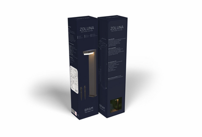 ZOLUNA Bram Solar Spike Light | Motion Sensor Security Light with USB Charging