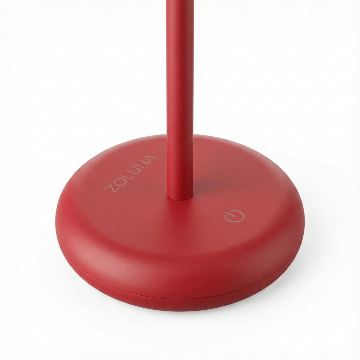 ZOLUNA Bobbie Evening Red Solar Table Lamp | Stylish Wireless Outdoor Lighting
