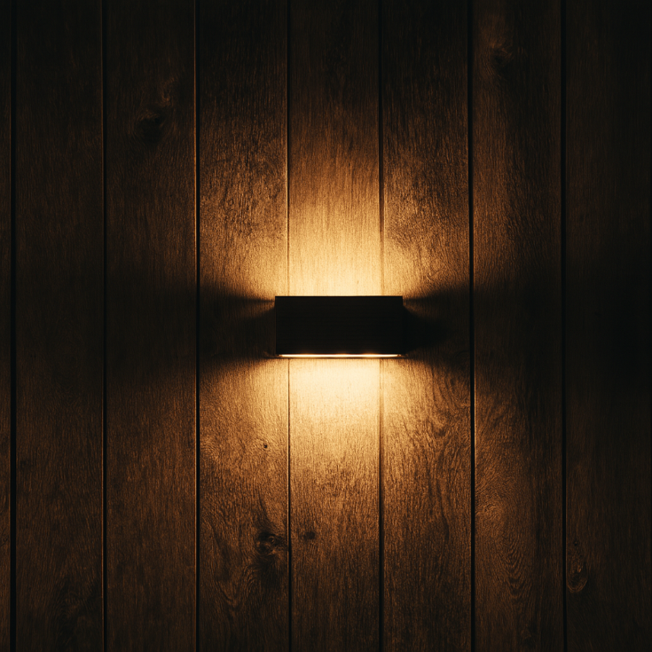 ZOLUNA Bas Solar Wall Light | Premium Aluminium Up & Down Outdoor Light