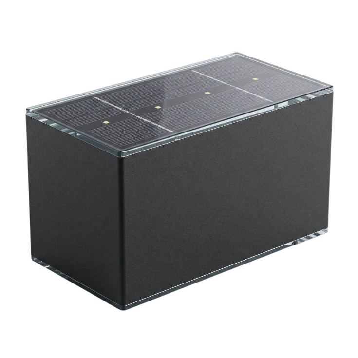 ZOLUNA Bas Solar Wall Light | Premium Aluminium Up & Down Outdoor Light
