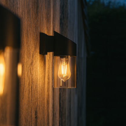 ZOLUNA Rob Solar Wall Lamp | Premium Aluminium Lantern Style Outdoor Light