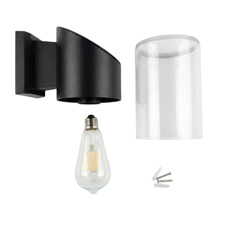 ZOLUNA Rob Solar Wall Lamp | Premium Aluminium Lantern Style Outdoor Light