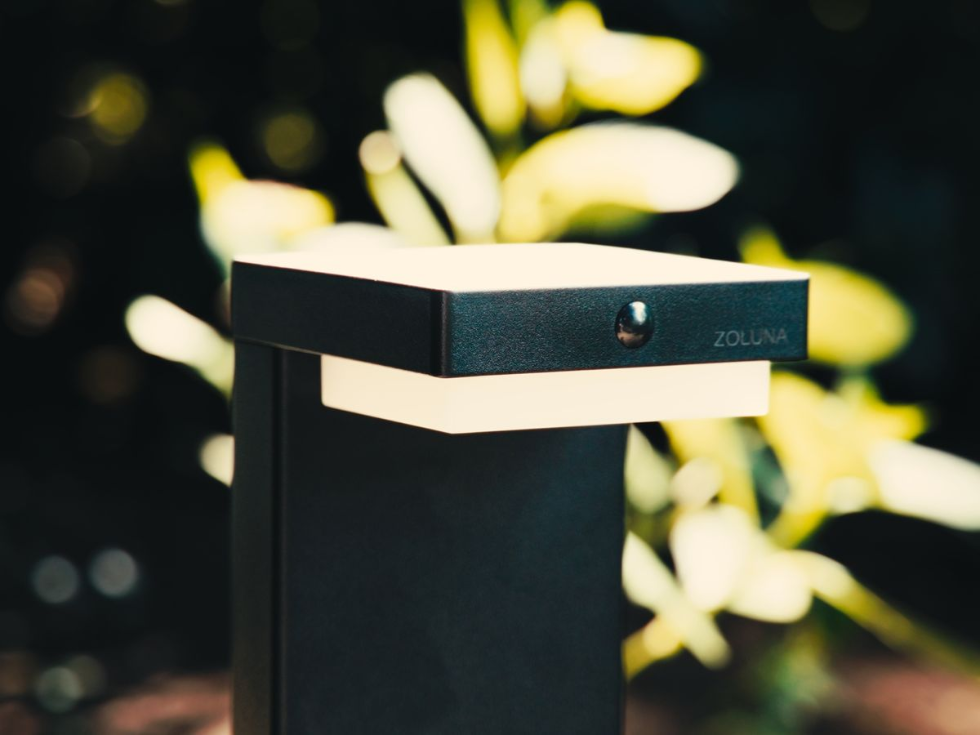 ZOLUNA Bram Solar Spike Light | Motion Sensor Security Light with USB Charging