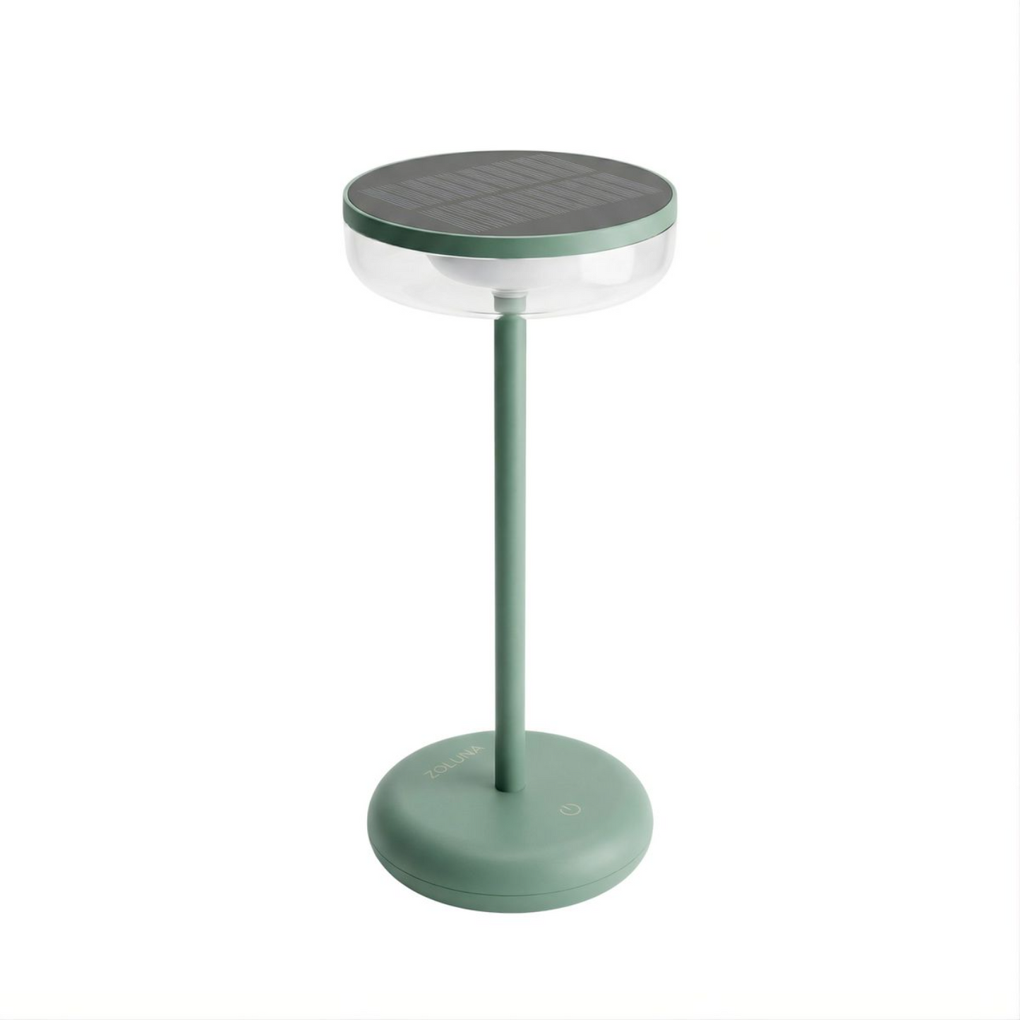 ZOLUNA Bobbie Fresh Green Solar Table Lamp | Stylish Wireless Garden Lighting