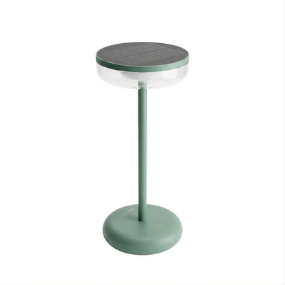 ZOLUNA Bobbie Fresh Green Solar Table Lamp | Stylish Wireless Garden Lighting