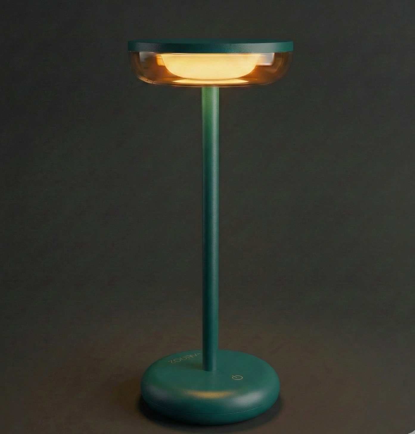 ZOLUNA Bobbie Fresh Green Solar Table Lamp | Stylish Wireless Garden Lighting