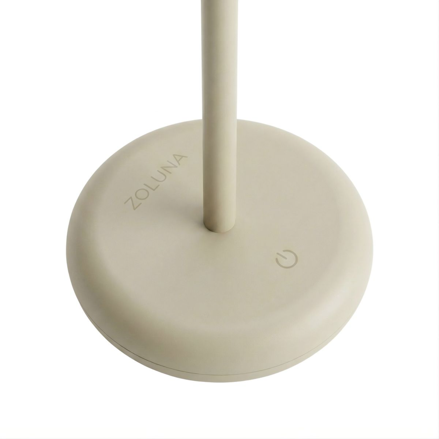 ZOLUNA Bobbie Sand Solar Table Lamp | Touch Dimmable &amp; USB Rechargeable
