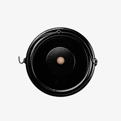 Espegard 6L Enamelled Steel Soup Pot for Outdoor Fire Cooking