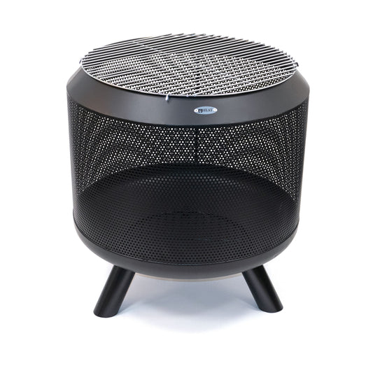 HEAT Fire Drum – Stylish Outdoor Fire Basket & Grill