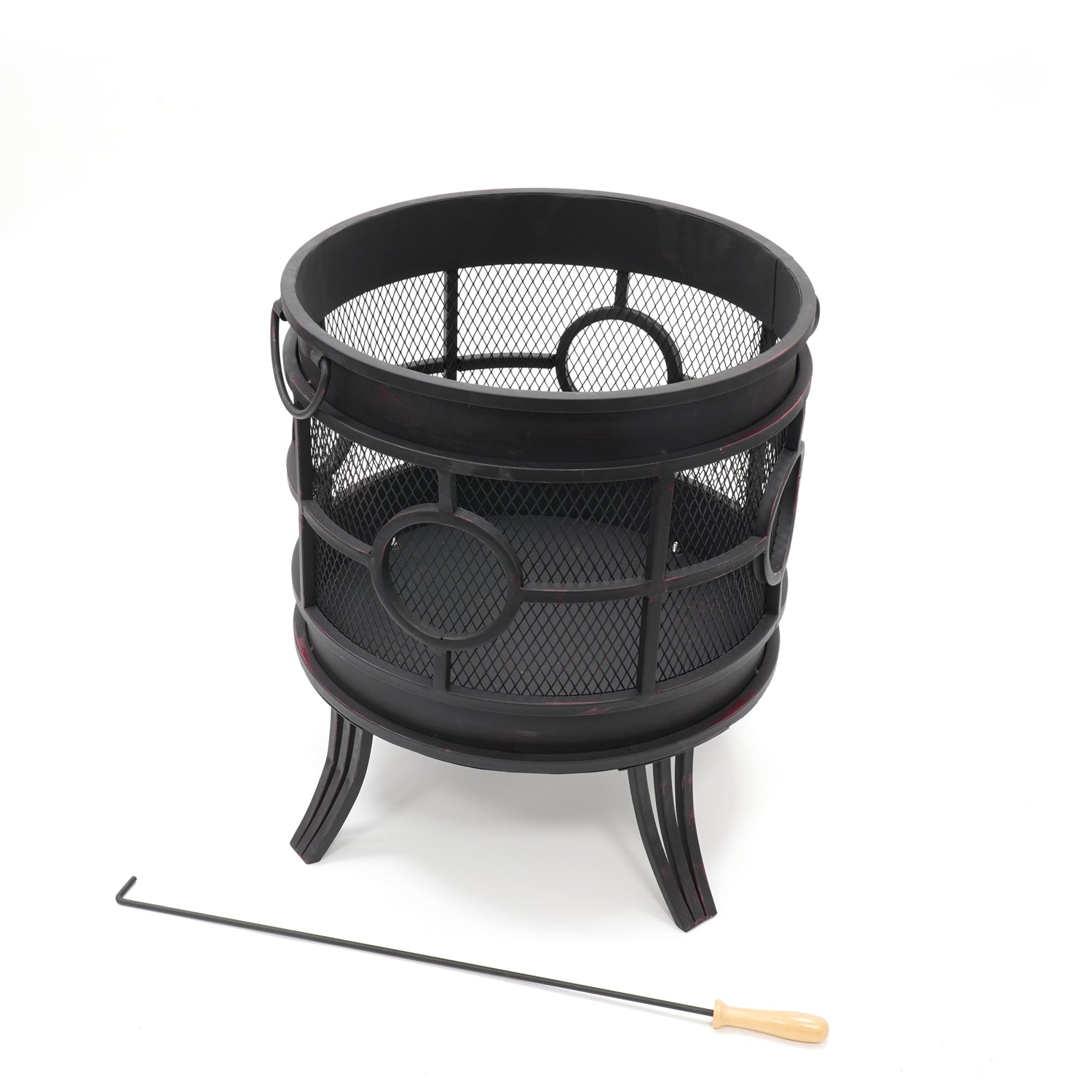 HEAT Tynset Fire Pit – Bronze Effect Garden Basket