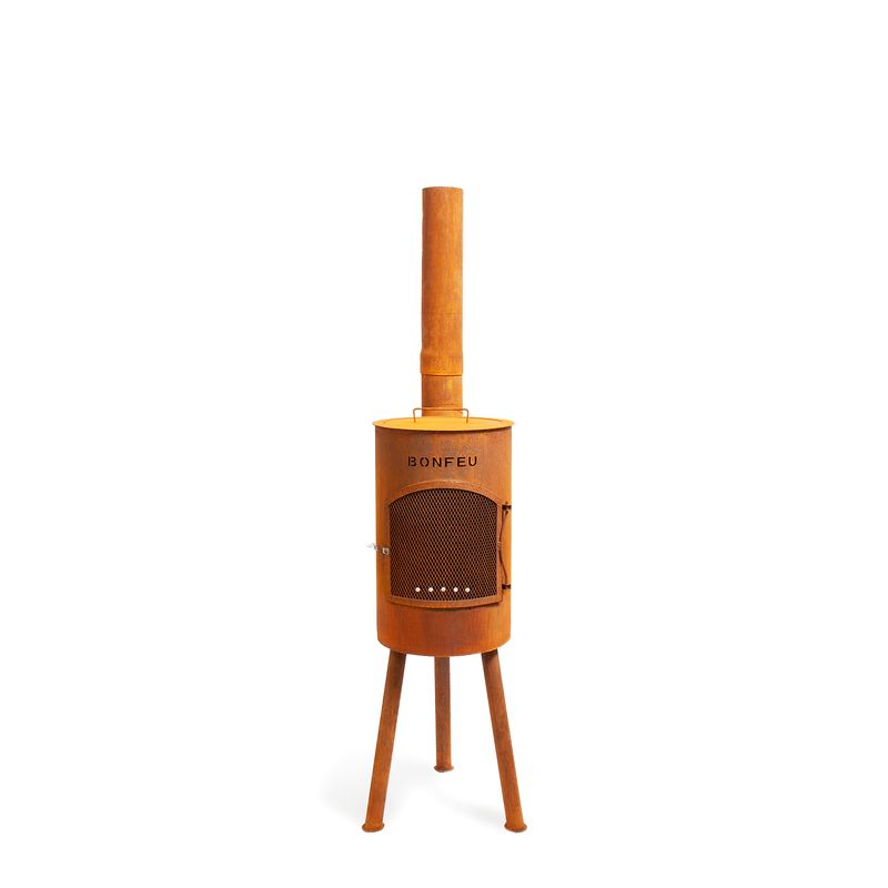BonFeu, BonGiano SP, Outdoor Fireplace, Rust