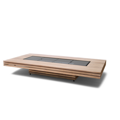 EcoSmart L65 Cover Plate | Smoke Grey Toughened Glass