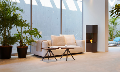 EcoSmart Fire Be Freestanding Bioethanol Fireplace for Indoor or Covered Outdoor Use