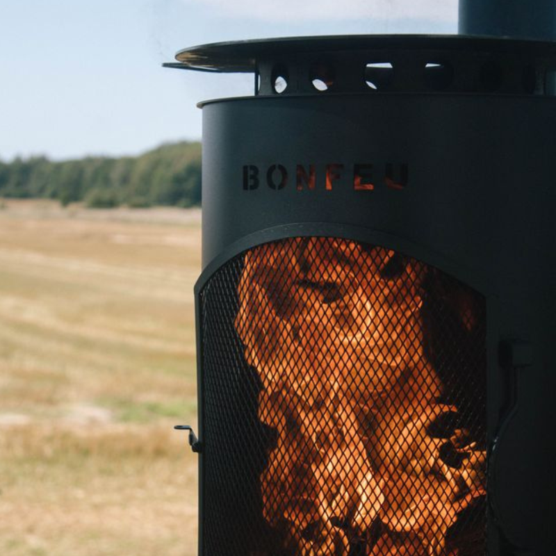 BonFeu, BonTino, Outdoor Fireplace, Black