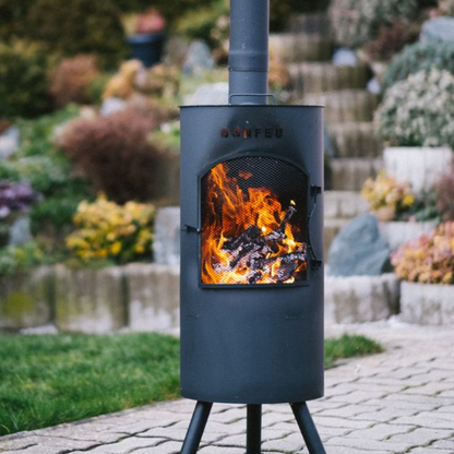 BonFeu, BonTino, Outdoor Fireplace, Black