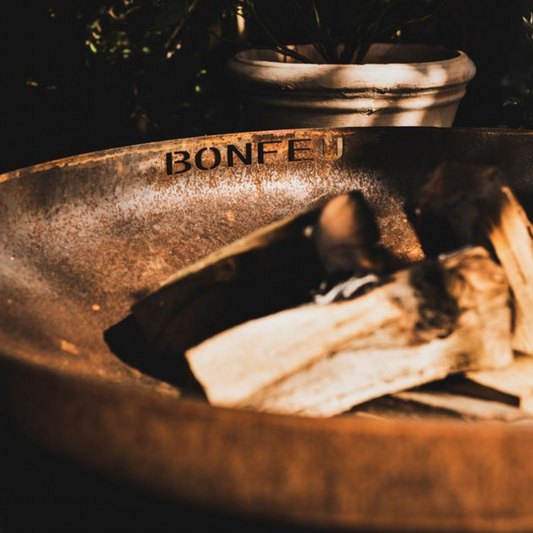 BonFeu, BonBowl, Fire Bowl (60cm) Rusty Brown