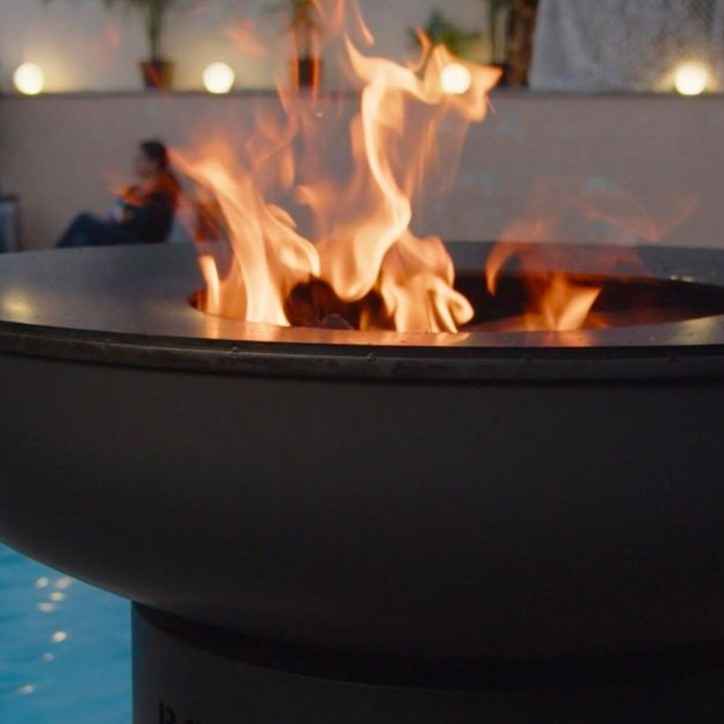 BonFeu, BonBiza Open, BBQ Plancha, Black