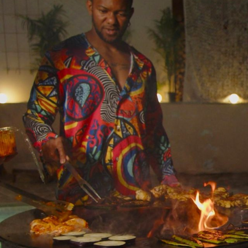 BonFeu, BonBiza Open, BBQ Plancha, Black